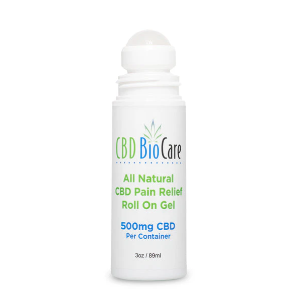 All Natural CBD Pain Relief Roll On Gel - 500mg