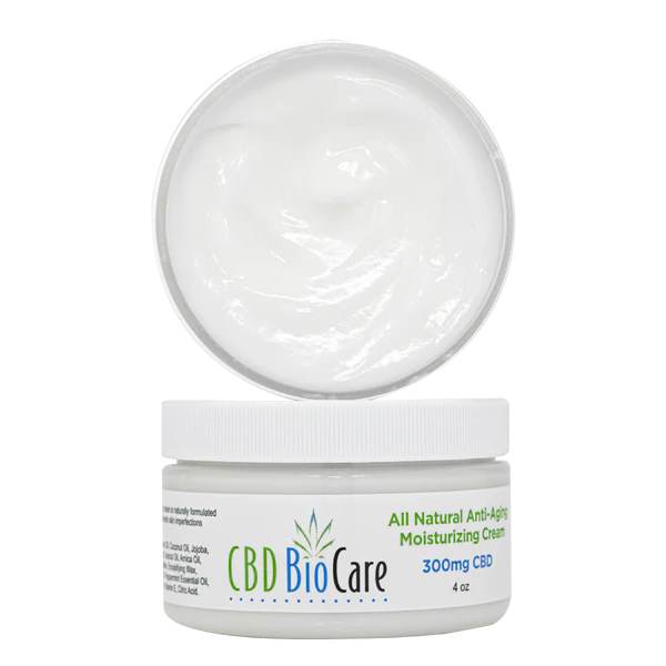 300mg All Natural CBD Anti-Aging Moisturizing Cream From CBD BioCare